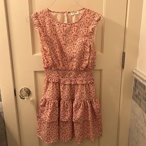 Beautiful floral mini dress